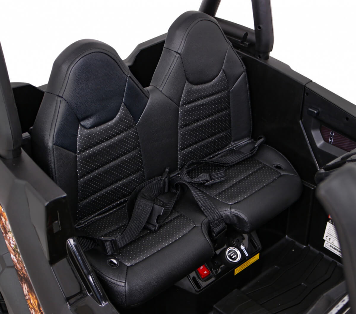 Masinuta electrica pentru copii cu 2 locuri Buggy UTV 24V 400W (JS360) Military - imagine 6