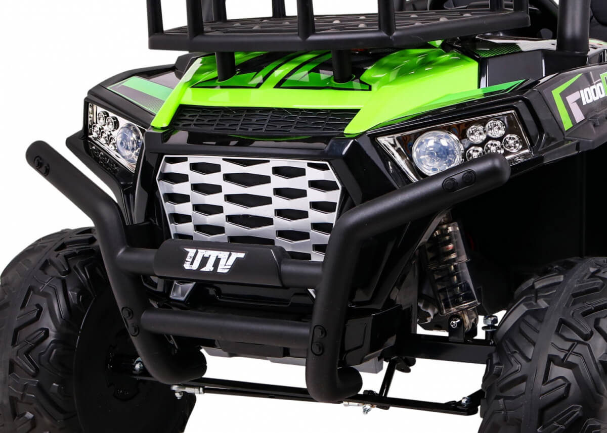 Masinuta electrica pentru copii cu 2 locuri Buggy UTV 24V 400W (JS360) Verde - imagine 9