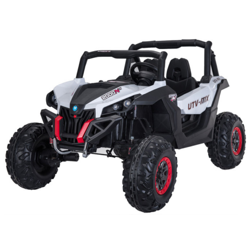 Masinuta electrica pentru copii UTV BUGGY POWER 180W 4×4 (XMX-603) Alb