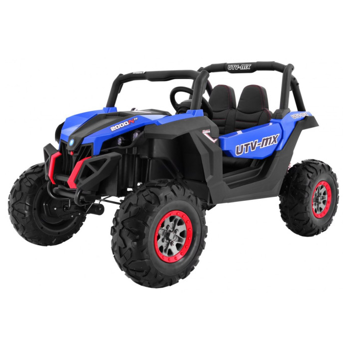 Masinuta electrica pentru copii UTV BUGGY POWER 180W 4x4 cu ecran LCD (ХМХ-603) Albastru