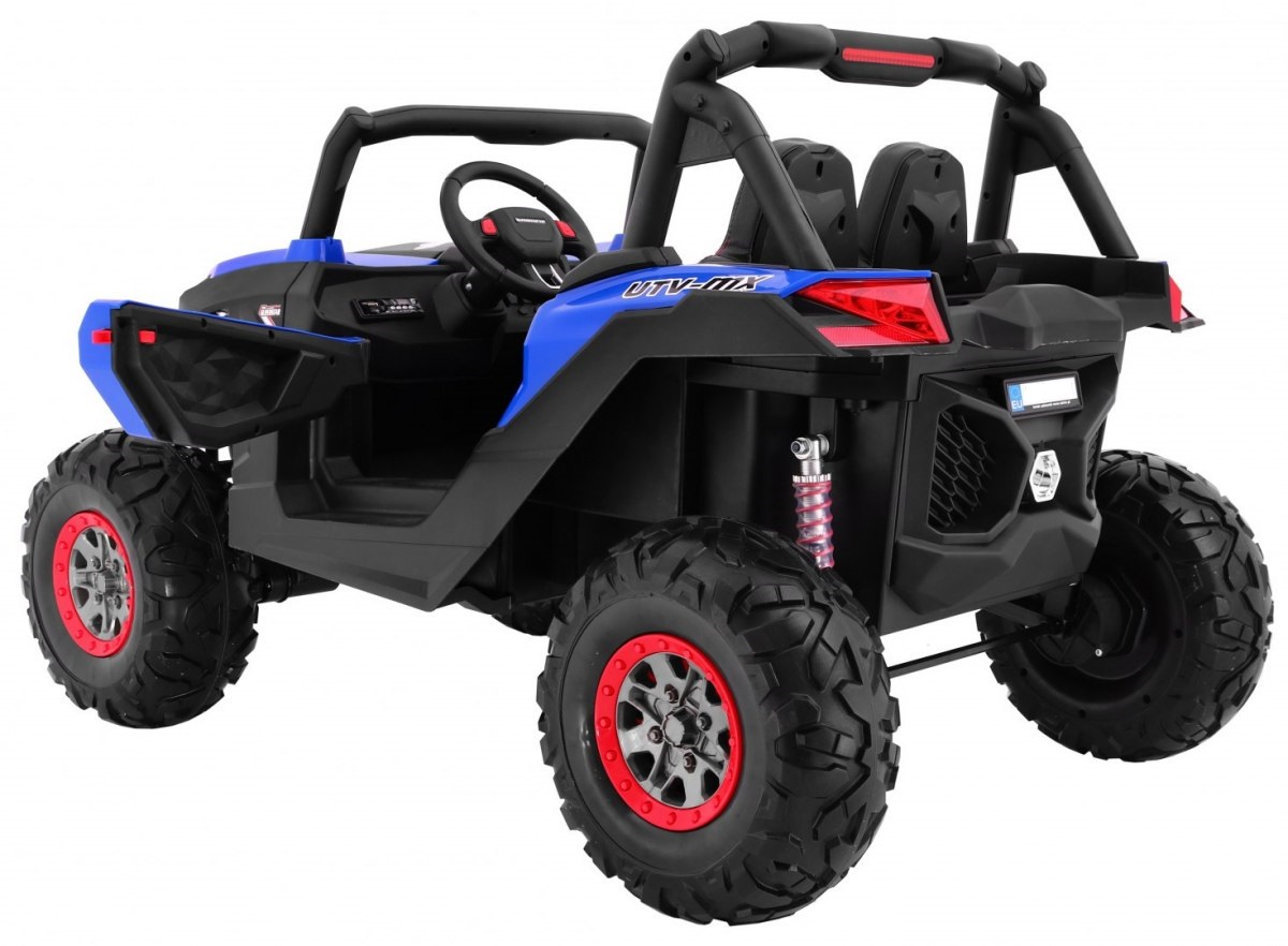 Masinuta electrica pentru copii UTV BUGGY POWER 180W 4x4 cu ecran LCD (ХМХ-603) Albastru - imagine 5