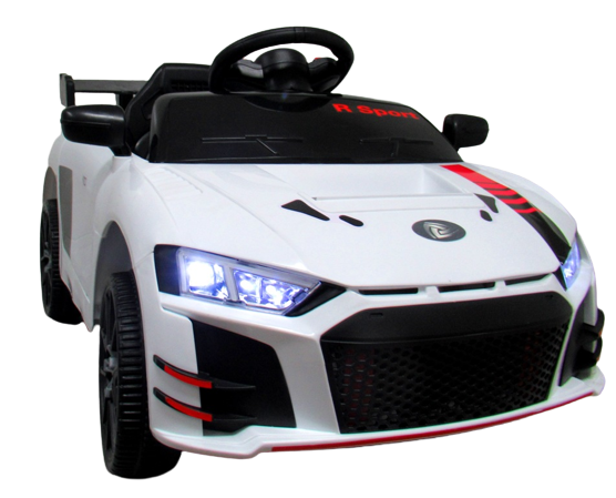 Masinuta electricа pentru copii Cabrio A1 Alb - imagine 3