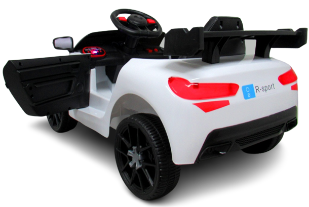 Masinuta electricа pentru copii Cabrio A1 Alb - imagine 4