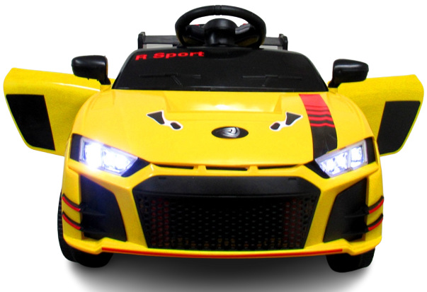 Masinuta electricа pentru copii Cabrio A1 Galben - imagine 2