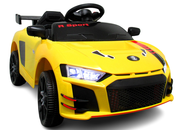 Masinuta electricа pentru copii Cabrio A1 Galben - imagine 3