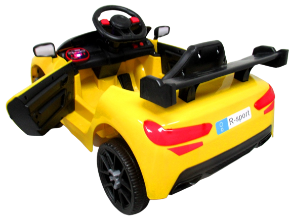 Masinuta electricа pentru copii Cabrio A1 Galben - imagine 5