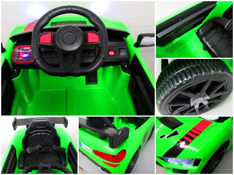 Masinuta electricа pentru copii Cabrio A1 Verde - imagine 4