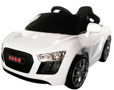 Masinuta electrica pentru copii CABRIO AA4 Alb - imagine 2