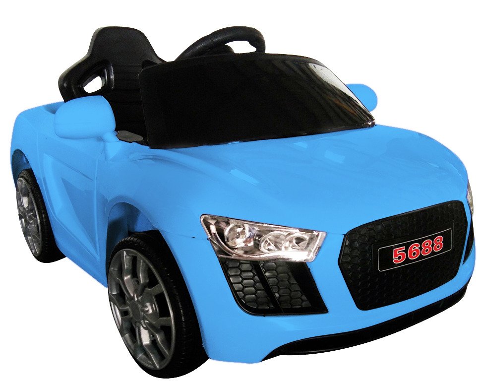 Masinuta electrica pentru copii CABRIO AA4 Albastru - imagine 2