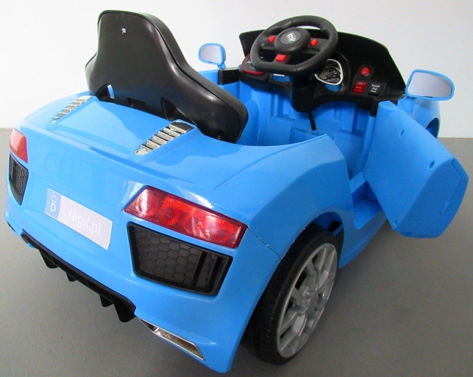 Masinuta electrica pentru copii CABRIO AA4 Albastru - imagine 3