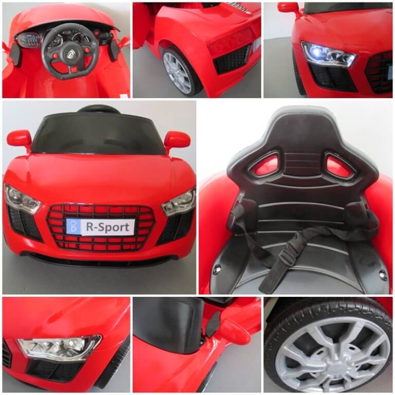 Masinuta electrica pentru copii CABRIO AA4 Rosu - imagine 3