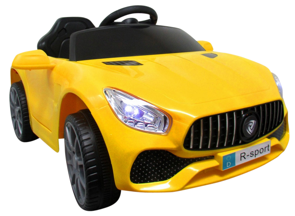 Masinuta electricа pentru copii Cabrio B3 Galben - imagine 2