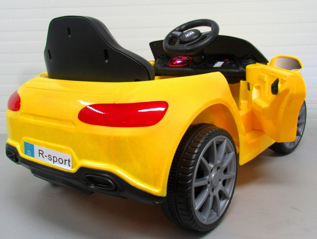 Masinuta electricа pentru copii Cabrio B3 Galben - imagine 5