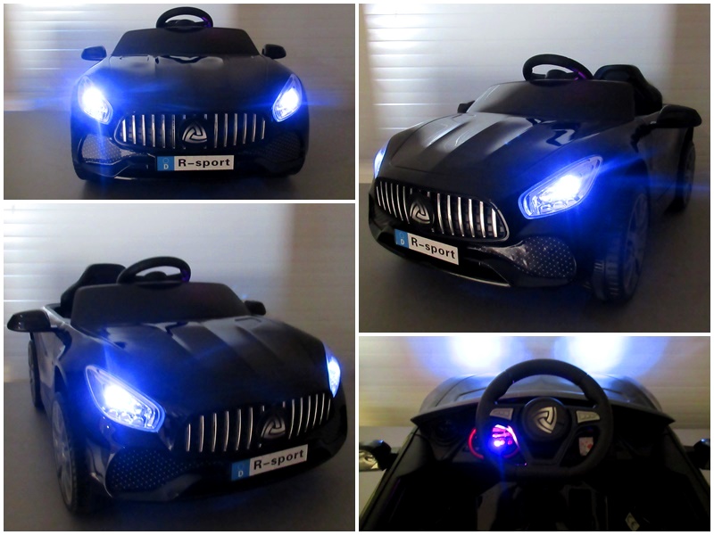 Masinuta electricа pentru copii Cabrio B3 Negru - imagine 5
