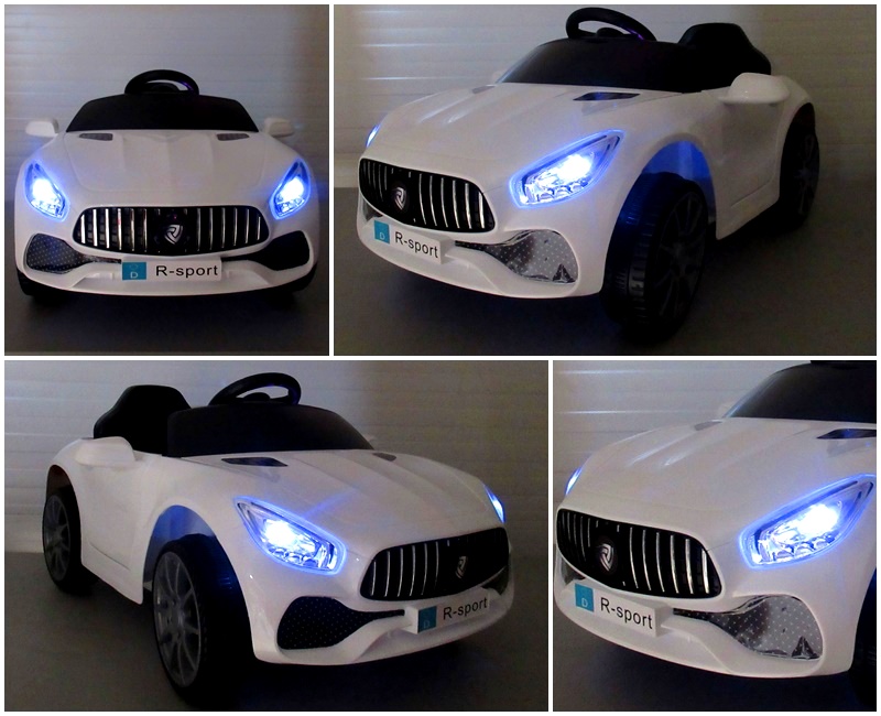 Masinuta electricа pentru copii Cabrio B3 Alb - imagine 3