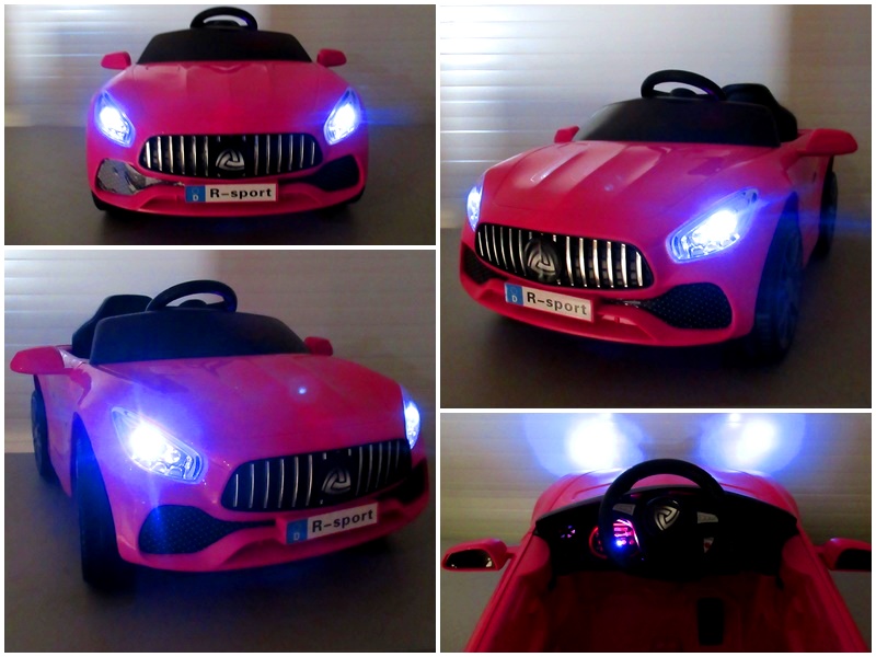 Masinuta electricа pentru copii Cabrio B3 Roz - imagine 4