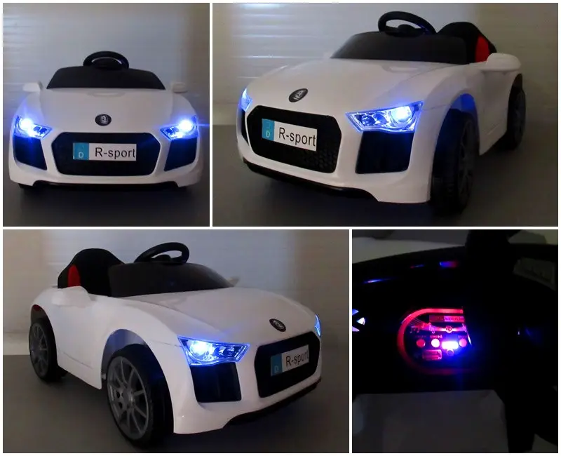 Masinuta electricа pentru copii Cabrio B4 Alb - imagine 5