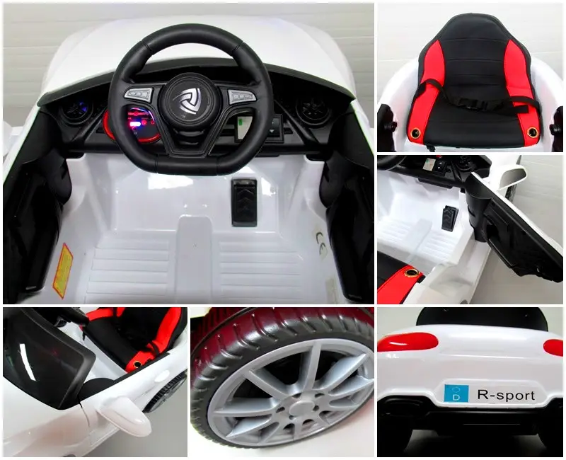 Masinuta electricа pentru copii Cabrio B4 Alb - imagine 2