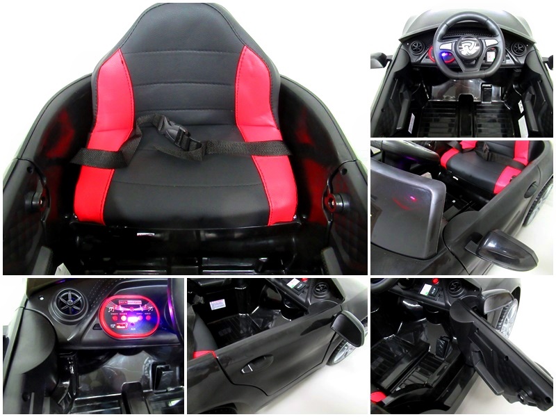 Masinuta electricа pentru copii Cabrio B4 Negru - imagine 2