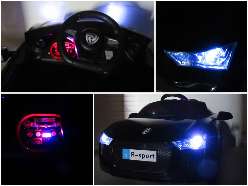 Masinuta electricа pentru copii Cabrio B4 Negru - imagine 6
