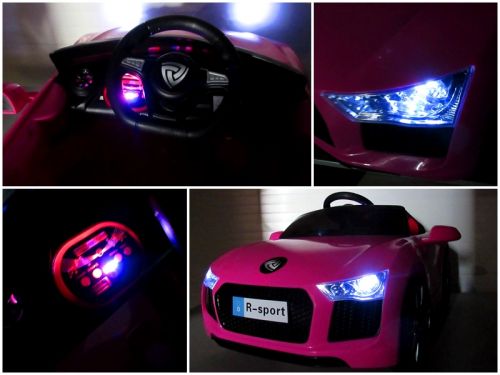 Masinuta electricа pentru copii Cabrio B4 Roz - imagine 2
