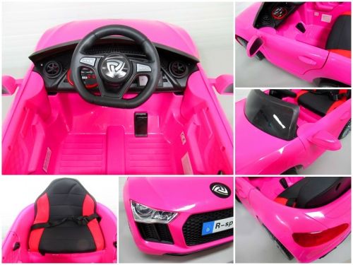 Masinuta electricа pentru copii Cabrio B4 Roz - imagine 5