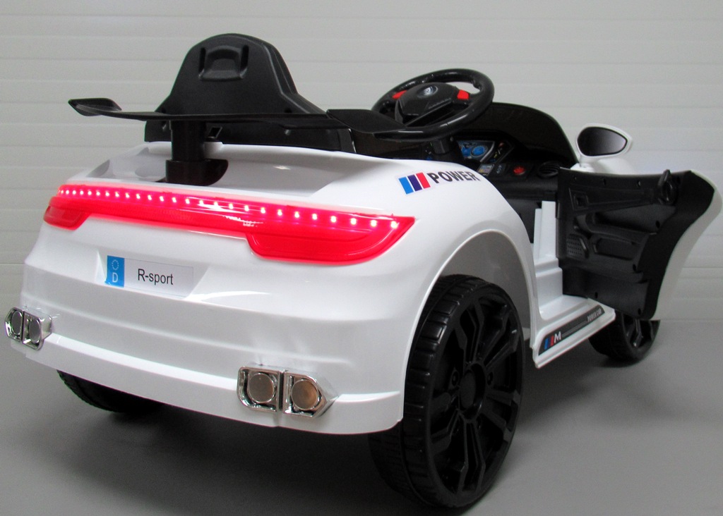 Masinuta electricа pentru copii Cabrio B6 Alb - imagine 4