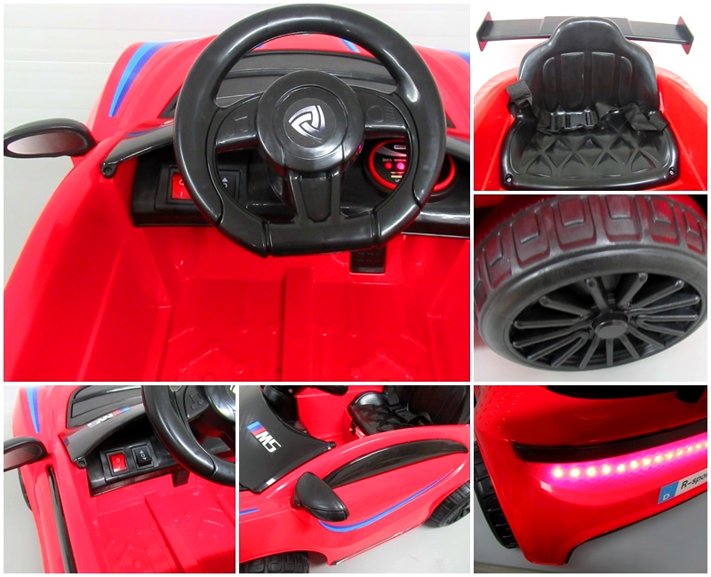 Masinuta electricа pentru copii Cabrio B5 Rosu - imagine 4
