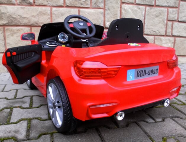 Masinuta electrica pentru copii Cabrio B8 (9998) Rosu - imagine 4