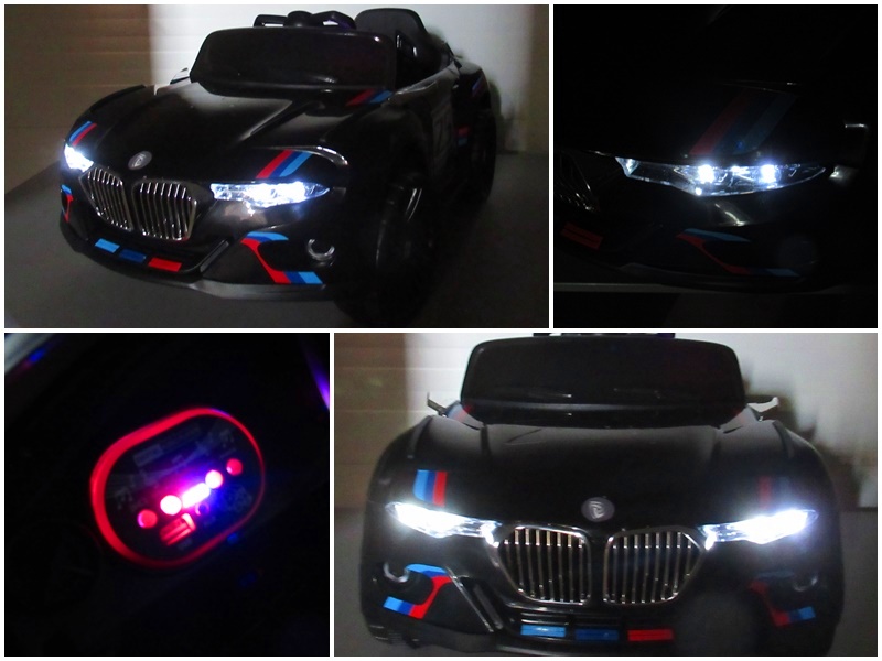 Masinuta electricа pentru copii Cabrio Z5 Negru - imagine 6