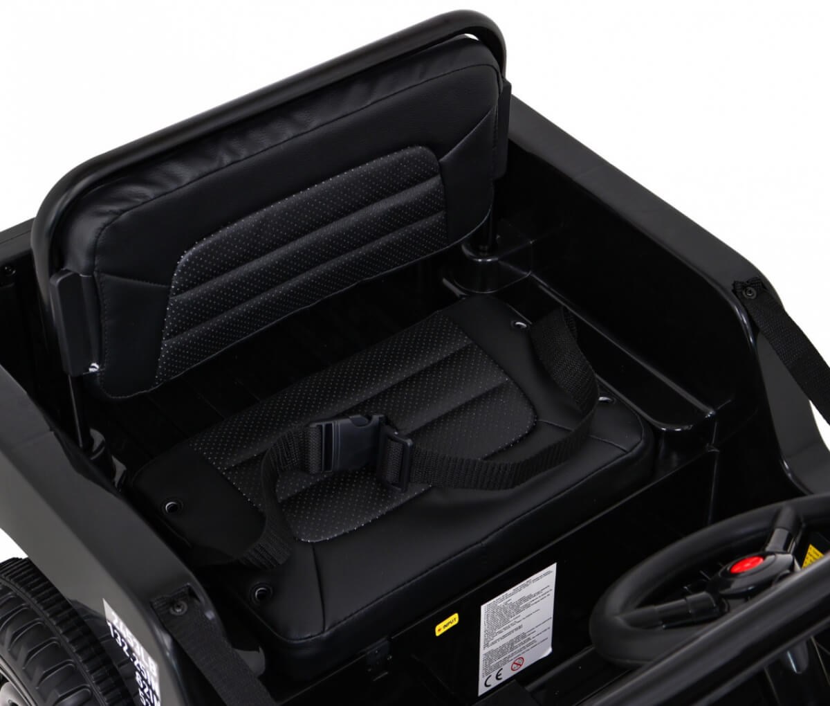 Masinuta electrica pentru copii JEEP Militar Lux 4x4 (103) Negru - imagine 6