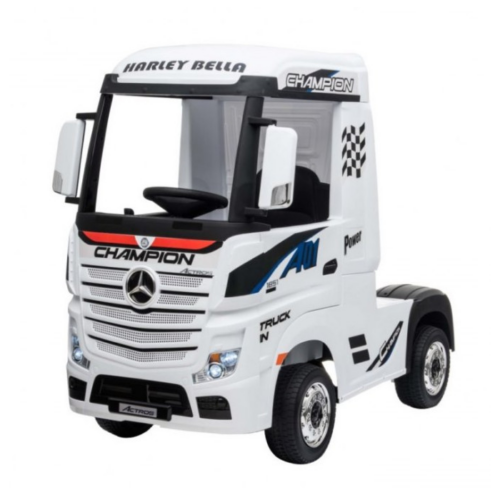 Masinuta electrica pentru copii Camion Mercedes Benz ACTROS (358) , Alb