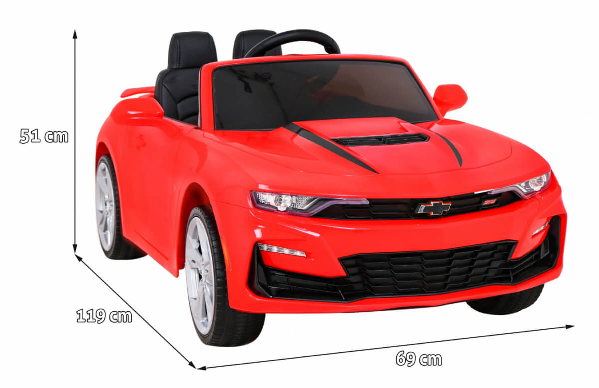 Masinuta electrica pentru copii Chevrolet Camaro 2SS (558) Rosu - imagine 2