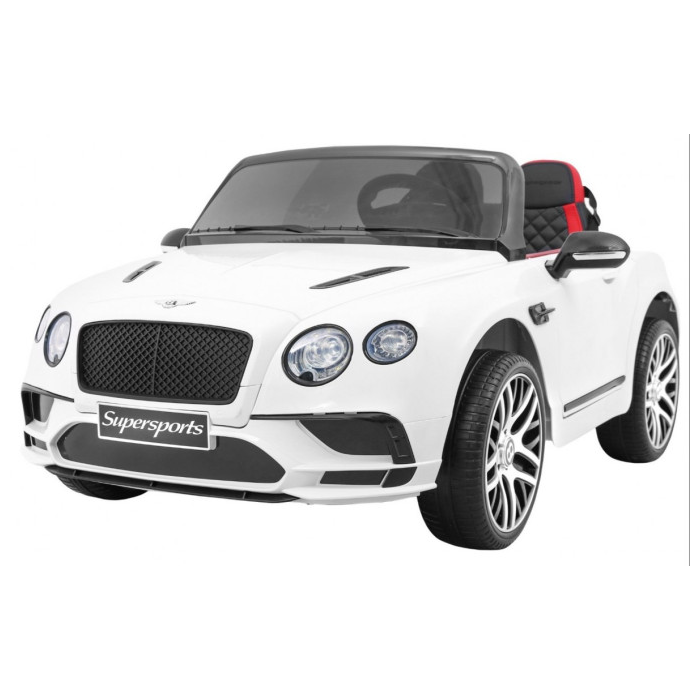 Masinute electrice pentru copii BENTLEY CONTINENTAL GT SUPERSPORTS (JE1155) Alb