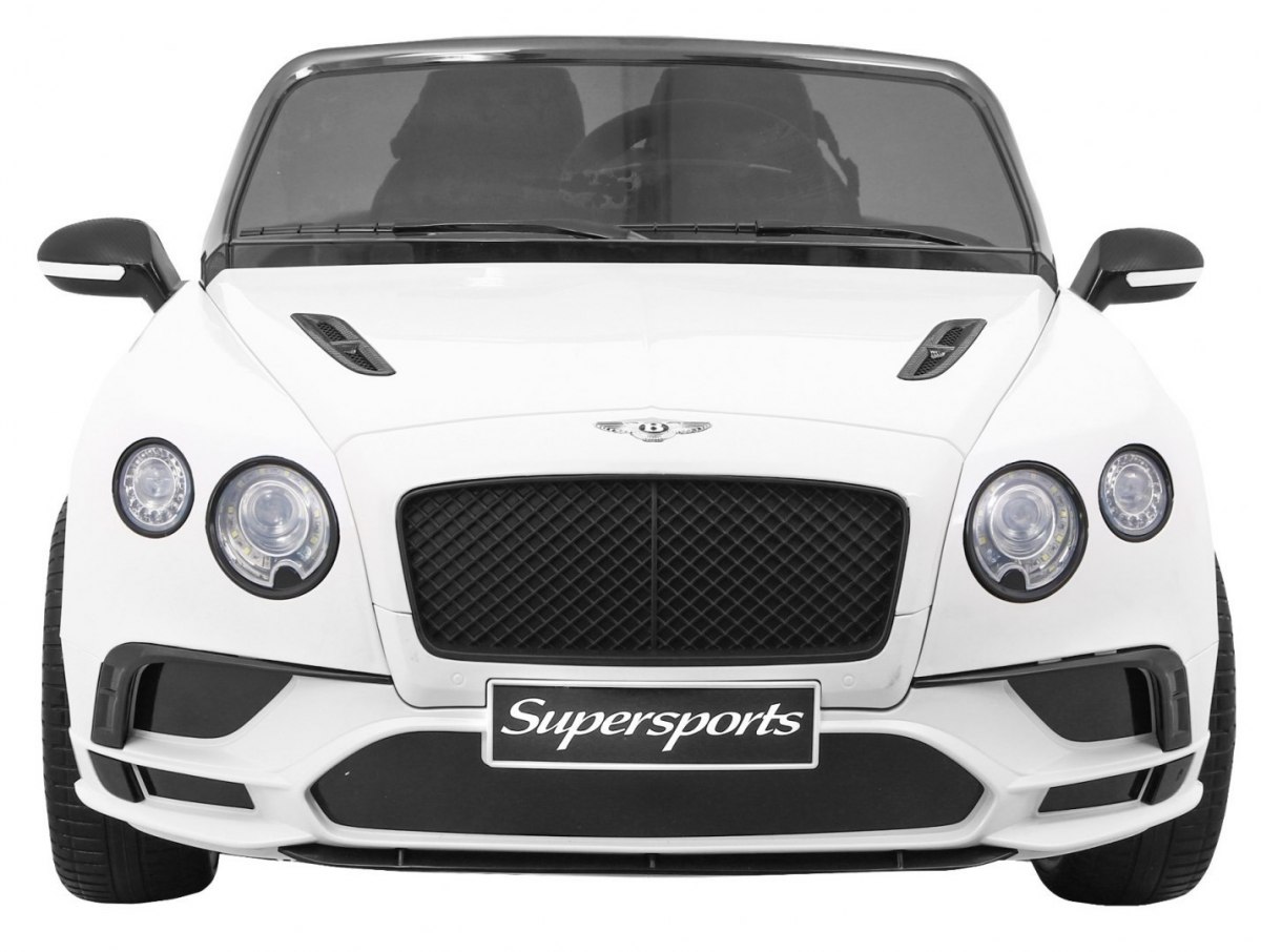 Masinute electrice pentru copii BENTLEY CONTINENTAL GT SUPERSPORTS (JE1155) Alb - imagine 3
