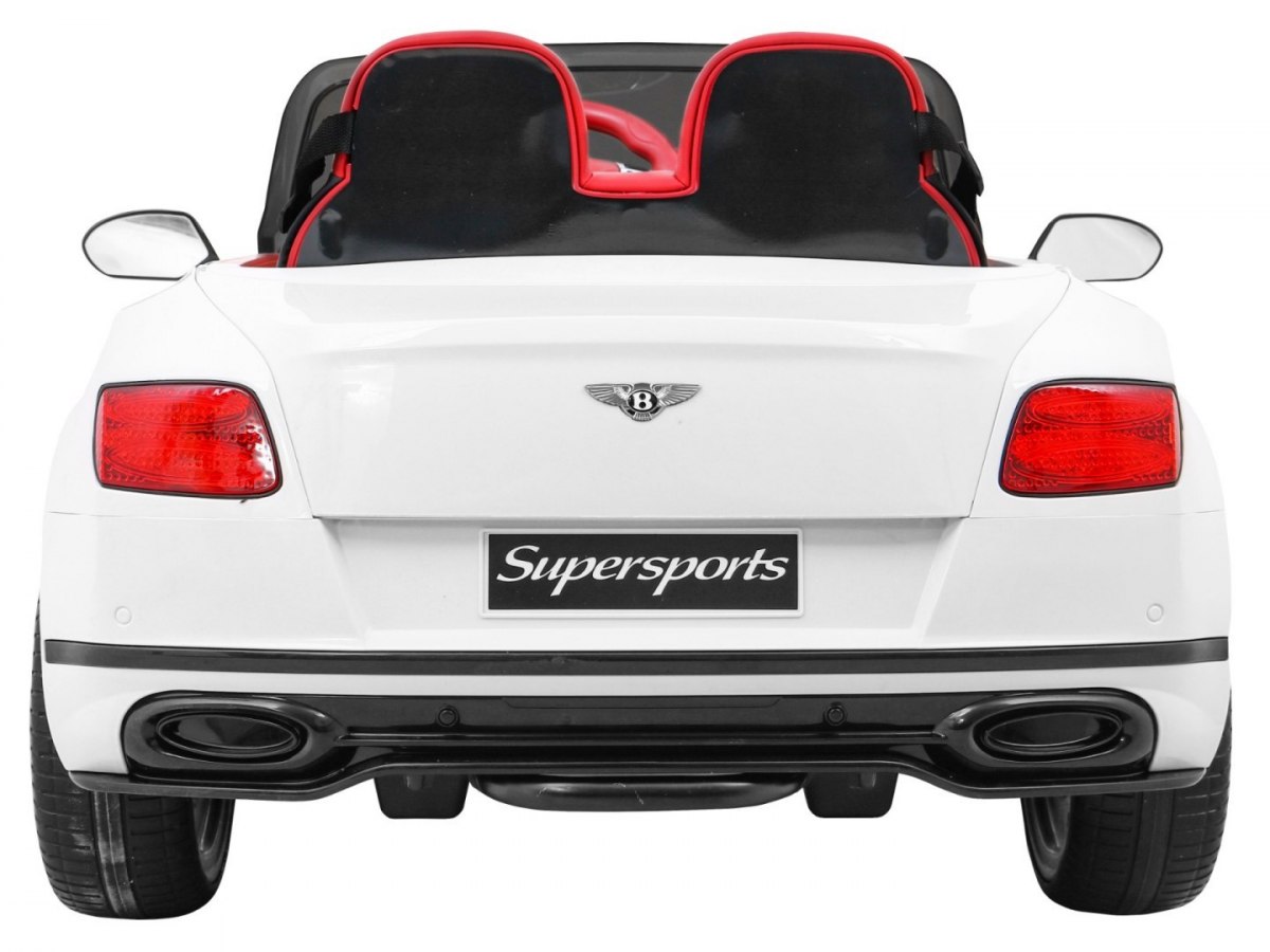 Masinute electrice pentru copii BENTLEY CONTINENTAL GT SUPERSPORTS (JE1155) Alb - imagine 5
