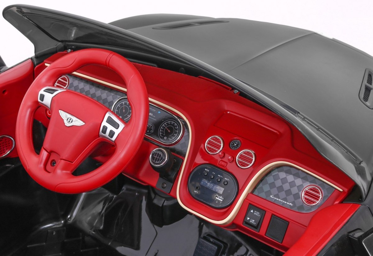 Masinute electrice pentru copii BENTLEY CONTINENTAL GT SUPERSPORTS (JE1155) Negru - imagine 4
