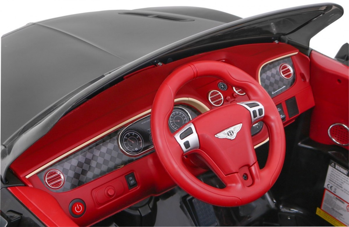 Masinute electrice pentru copii BENTLEY CONTINENTAL GT SUPERSPORTS (JE1155) Negru - imagine 5
