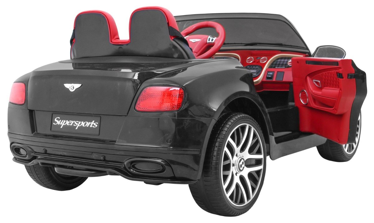 Masinute electrice pentru copii BENTLEY CONTINENTAL GT SUPERSPORTS (JE1155) Negru - imagine 6
