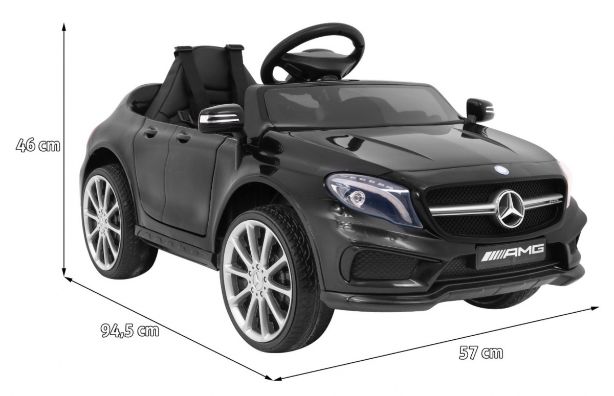Masinuta electrica pentru copii MERCEDES-AMG GLA45 (HZB188) Negru - imagine 2