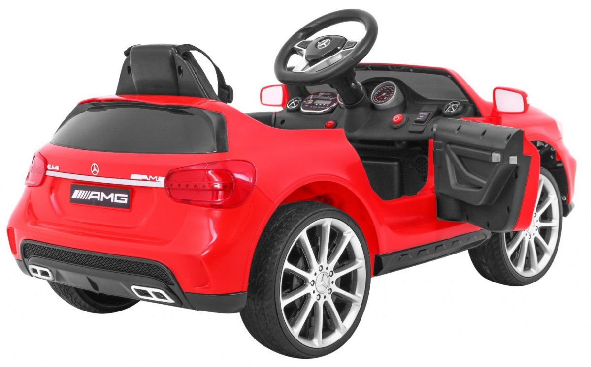 Masinuta electrica pentru copii MERCEDES-AMG GLA45 (HZB188) Rosu - imagine 8
