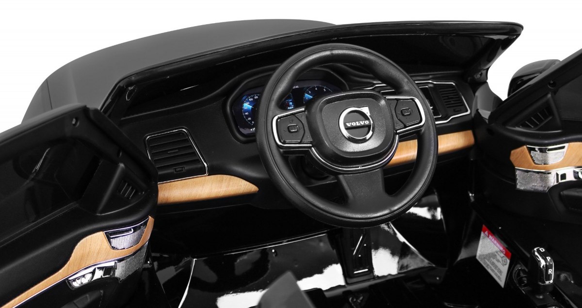 Masinuta electrica pentru copii VOLVO XC90 Negru - imagine 2