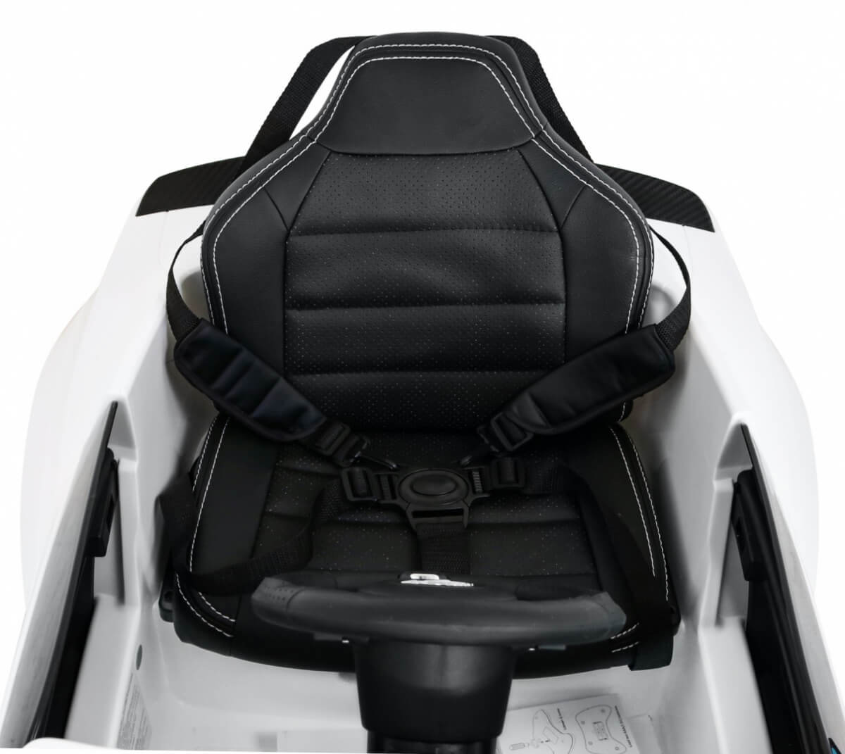 Masinuta electrica pentru copii Ford Mustang GT (2038) Alb - imagine 7