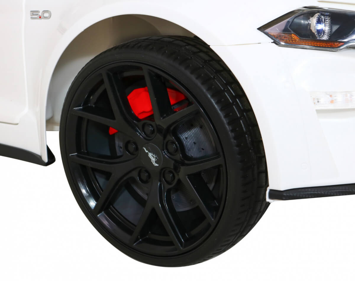 Masinuta electrica pentru copii Ford Mustang GT (2038) Alb - imagine 8