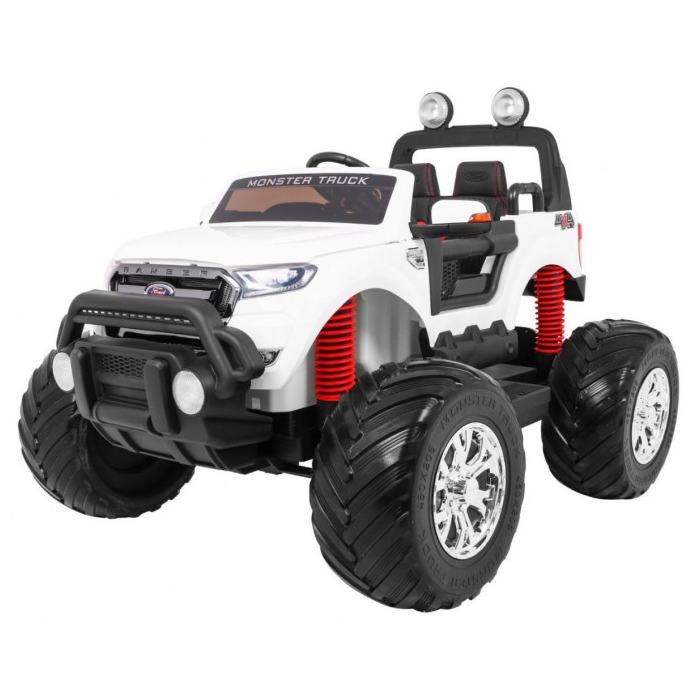 Masinuta electrica pentru copii FORD RANGER MONSTER TRUCK 4x4 (DK-MT550) Alb