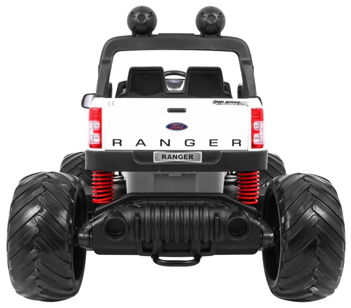 Masinuta electrica pentru copii FORD RANGER MONSTER TRUCK 4x4 (DK-MT550) Alb - imagine 4