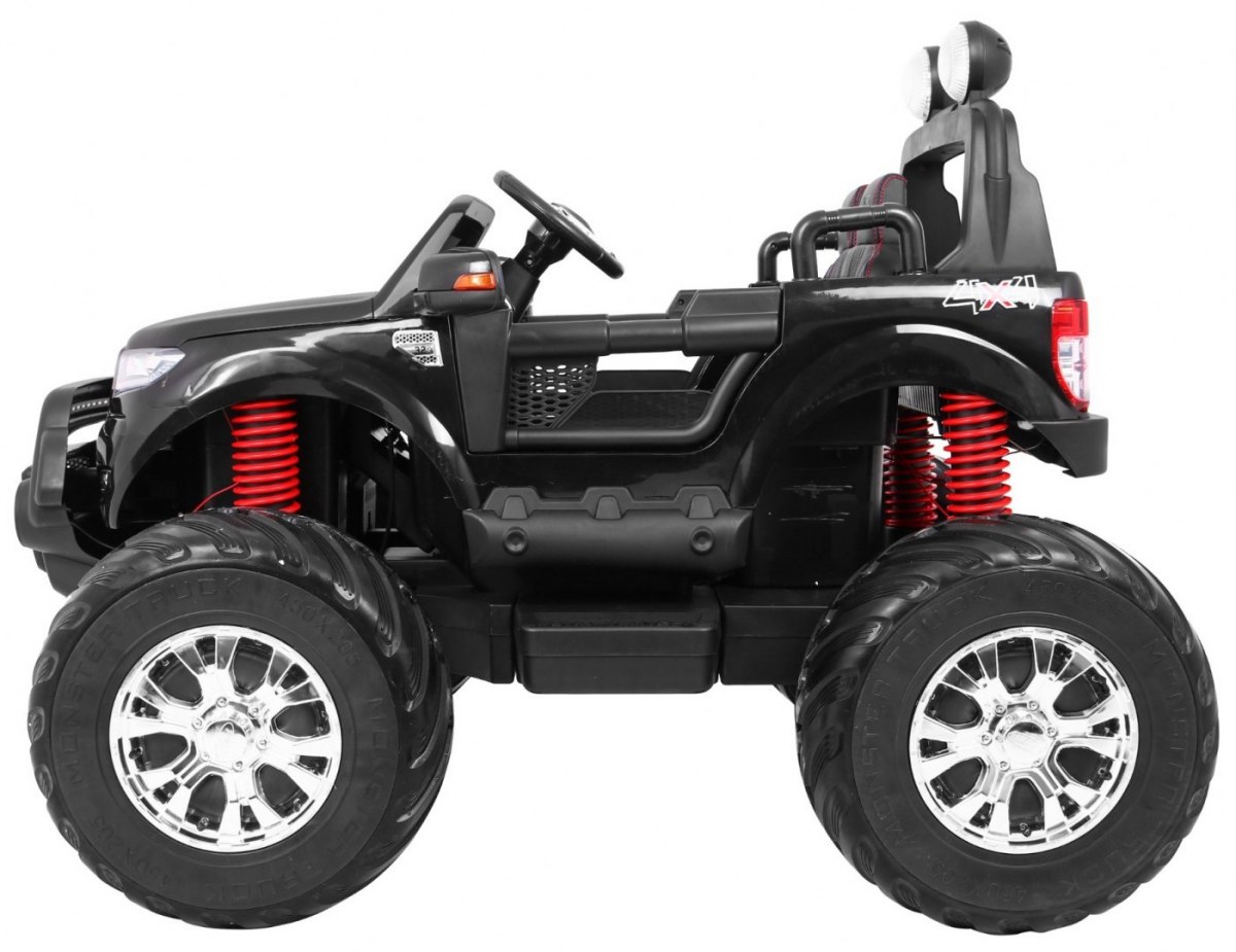 Masinuta electrica pentru copii FORD RANGER MONSTER TRUCK 4x4 (DK-MT550) Negru - imagine 10