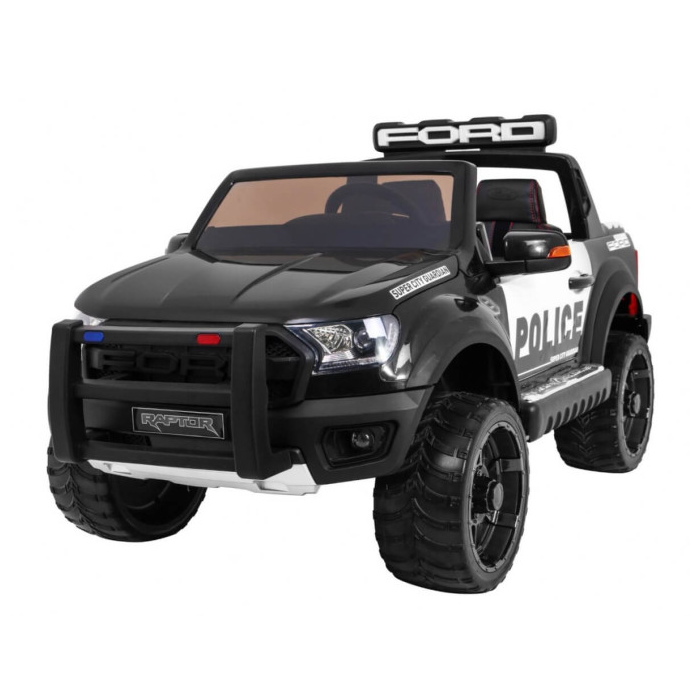 Masinuta electrica pentru copii Ford Ranger Raptor POLITIA (DK-F150) Negru
