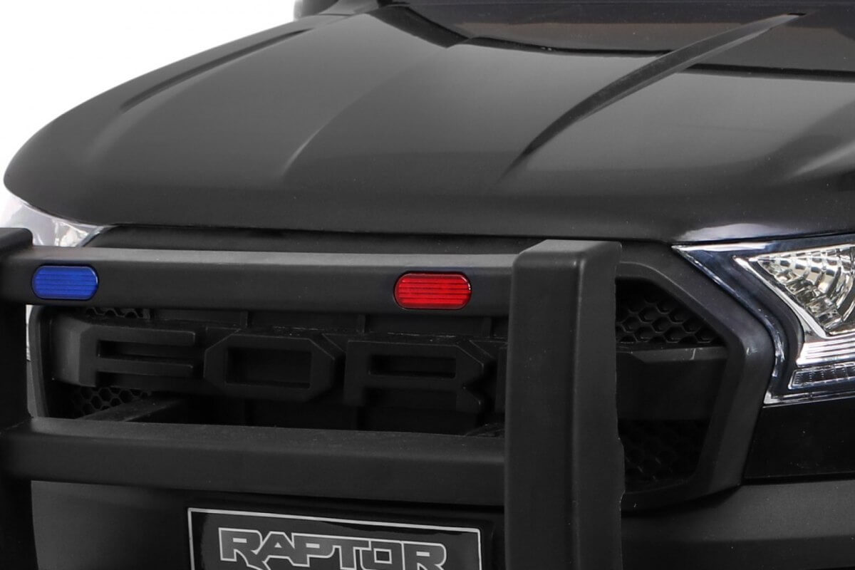 Masinuta electrica pentru copii Ford Ranger Raptor POLITIA (DK-F150) Negru - imagine 15