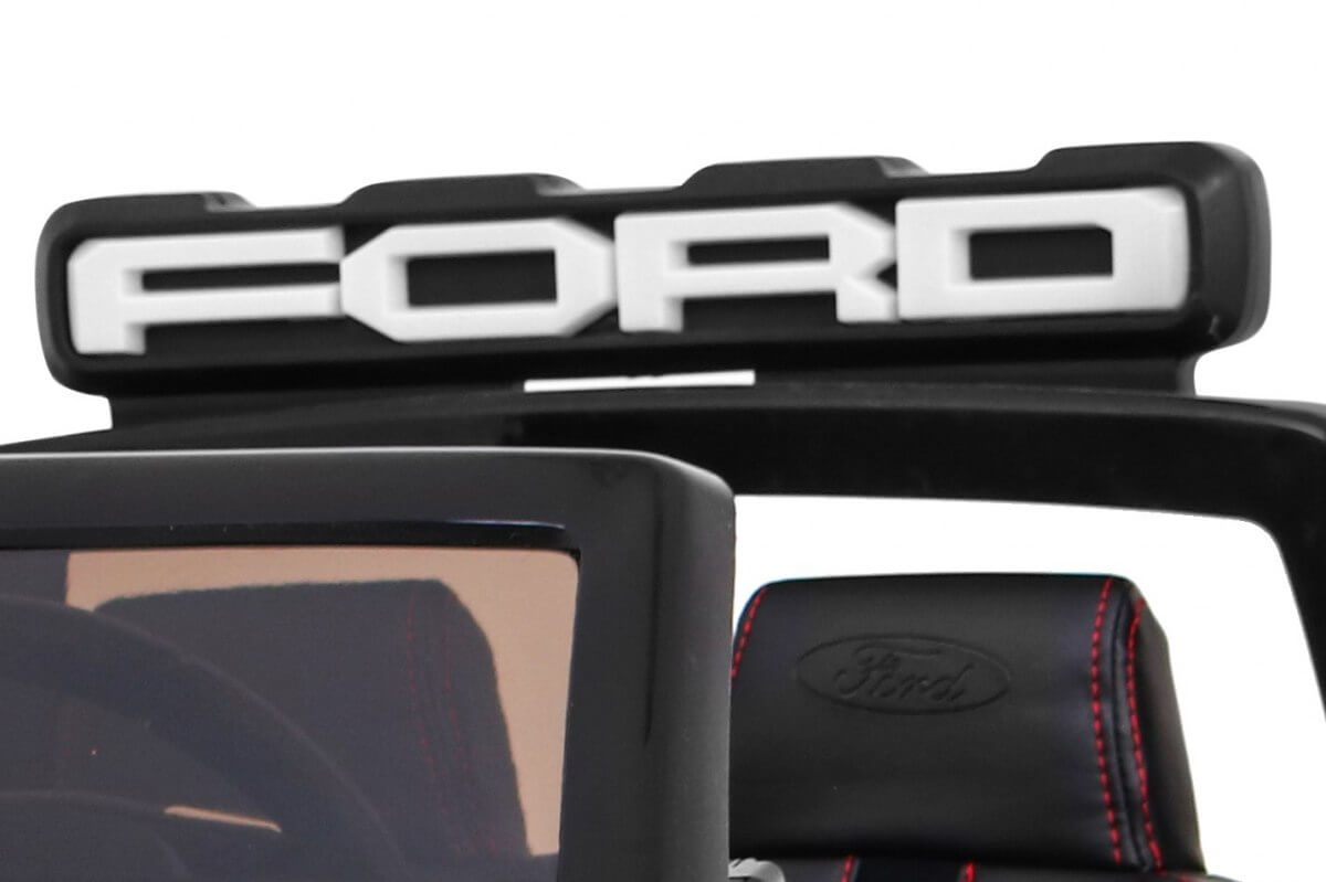 Masinuta electrica pentru copii Ford Ranger Raptor POLITIA (DK-F150) Negru - imagine 11
